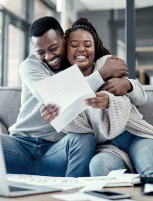 Happy Couple with Financial Freedom